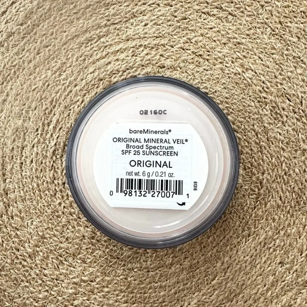 Bare Minerals Original Mineral Veil 6g & Feather Light Mineral Veil .57g New
